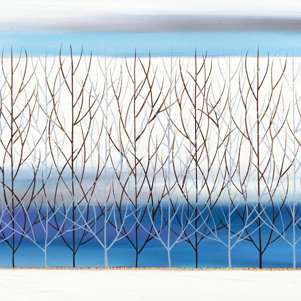 Ice Cold - Original - SOLD by artist Mary Johnston - Wyecliffe Galleries