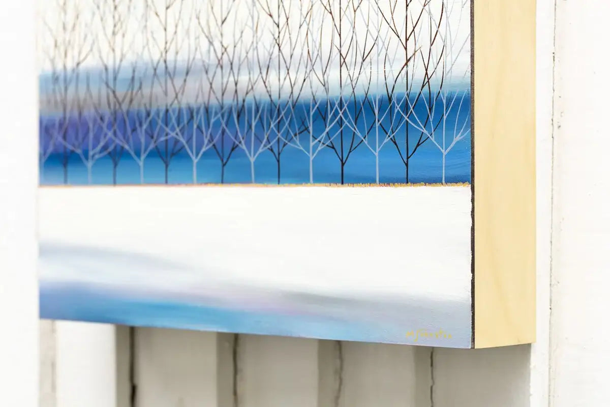 Ice Cold - Original - SOLD by artist Mary Johnston - Wyecliffe Galleries