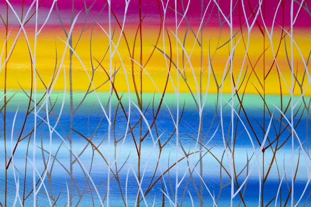 Mystic Meadows - Original - SOLD by artist Mary Johnston - Wyecliffe Galleries