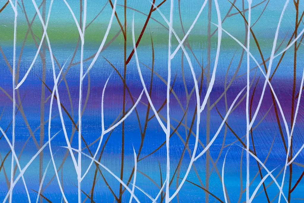 Mystic Meadows - Original - SOLD by artist Mary Johnston - Wyecliffe Galleries