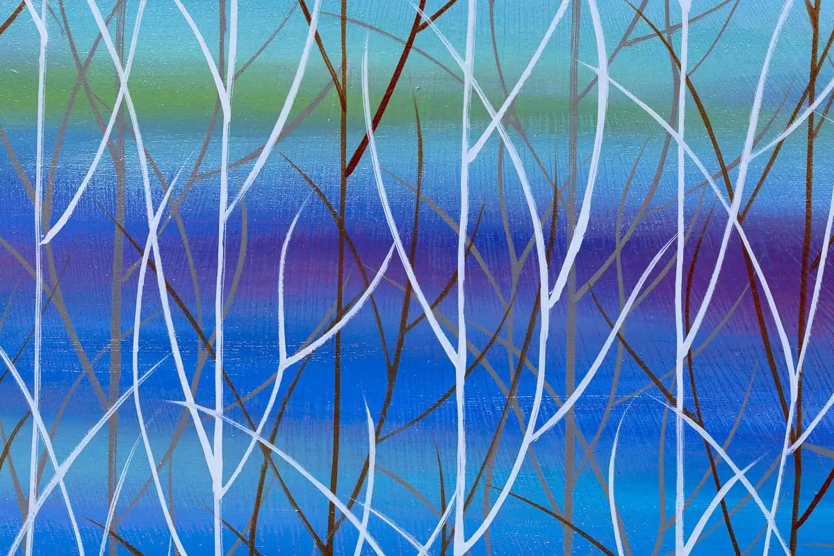 Mystic Meadows - Original - SOLD by artist Mary Johnston - Wyecliffe Galleries