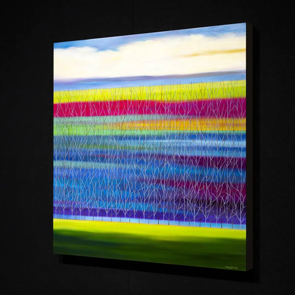 Mystic Meadows - Original - SOLD by artist Mary Johnston - Wyecliffe Galleries