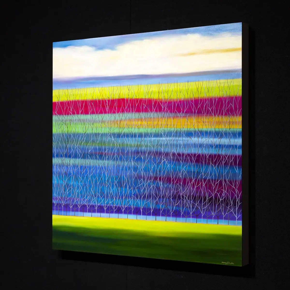 Mystic Meadows - Original - SOLD by artist Mary Johnston - Wyecliffe Galleries