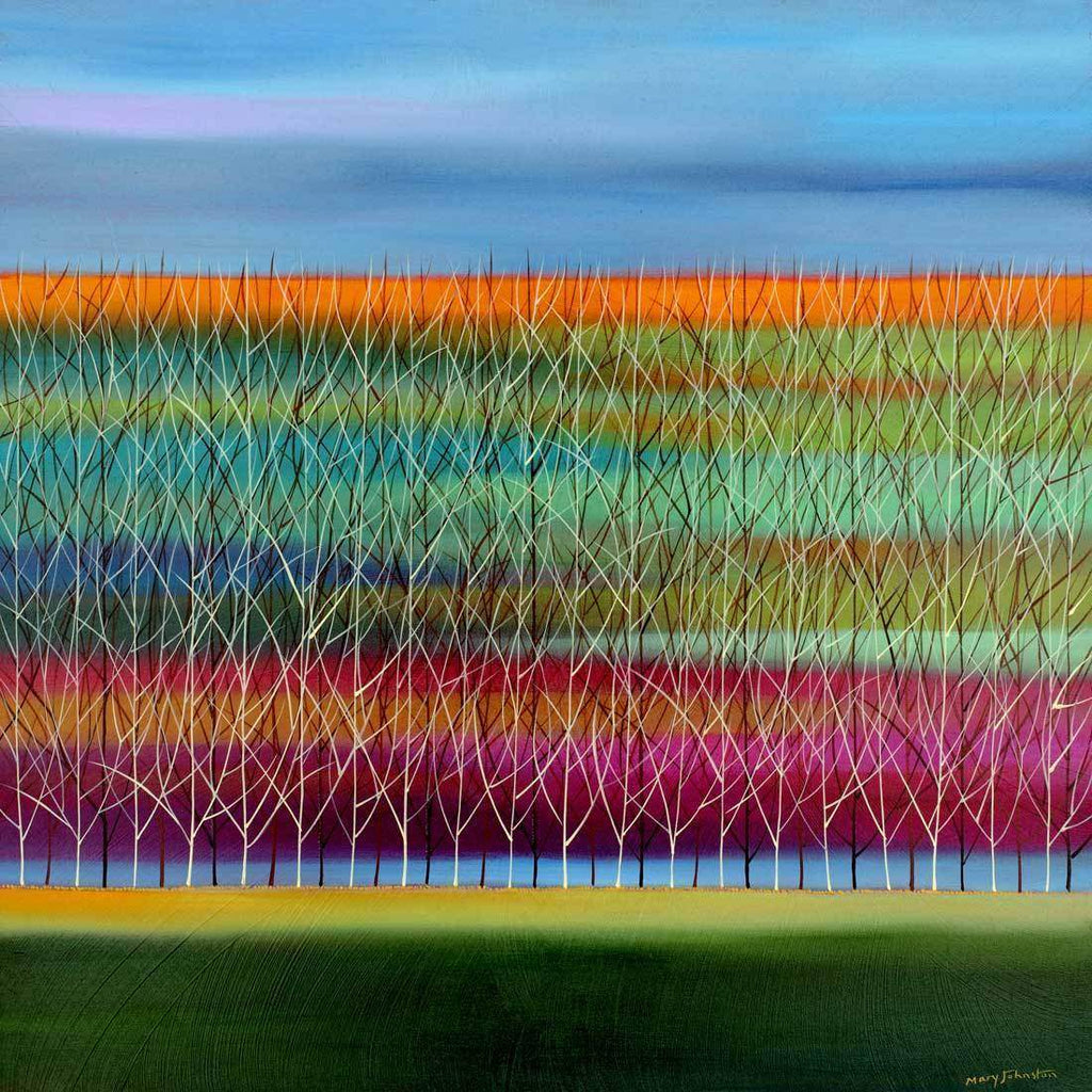 Passing By - Original - SOLD by artist Mary Johnston - Wyecliffe Galleries