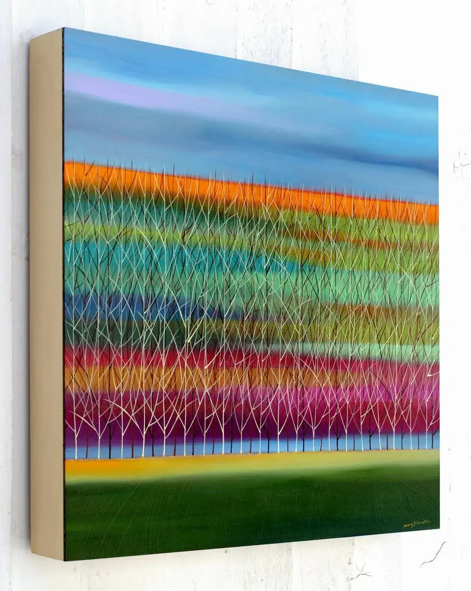 Passing By - Original - SOLD by artist Mary Johnston - Wyecliffe Galleries