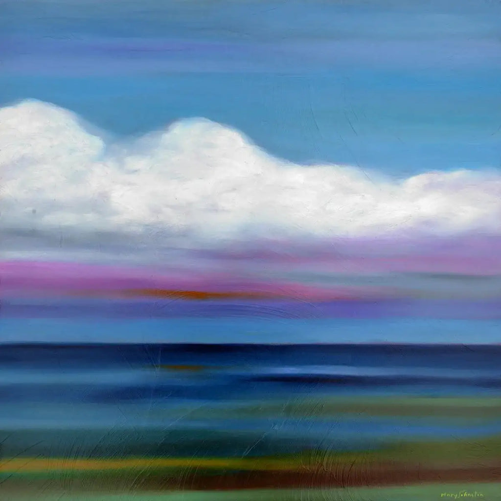 Passing Cloud - Original - SOLD by artist Mary Johnston - Wyecliffe Galleries