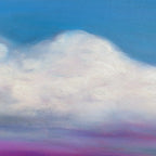 Passing Cloud - Original - SOLD by artist Mary Johnston - Wyecliffe Galleries