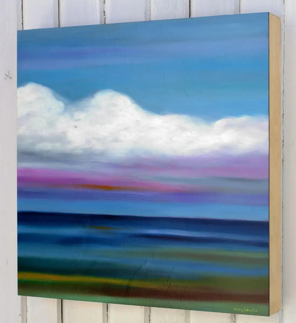Passing Cloud - Original - SOLD by artist Mary Johnston - Wyecliffe Galleries