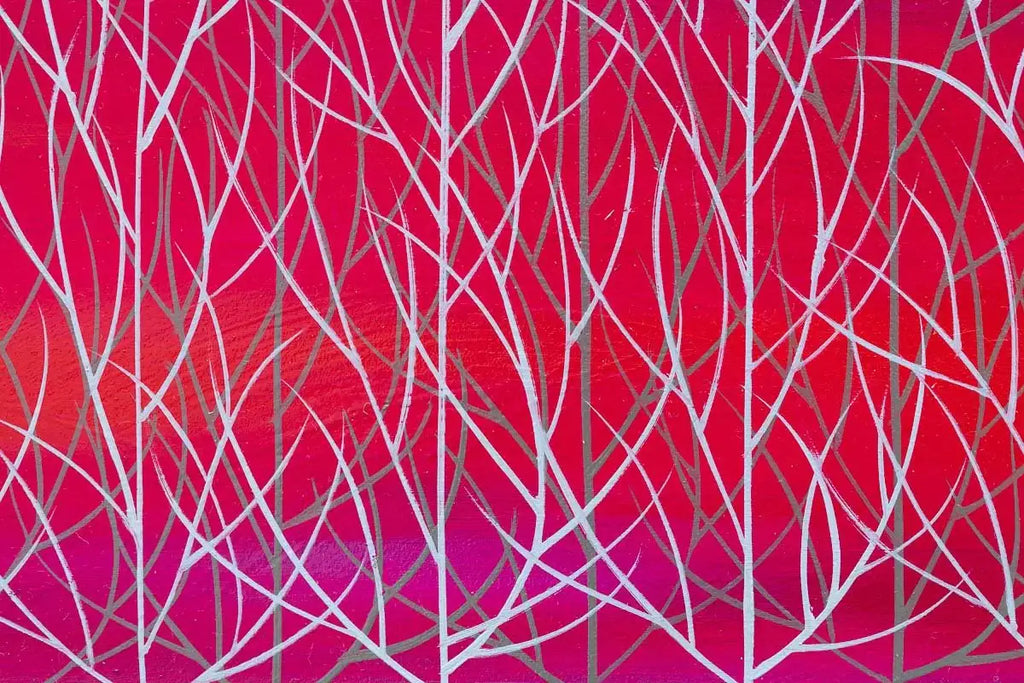 Passing The Trees - Original - SOLD by artist Mary Johnston - Wyecliffe Galleries