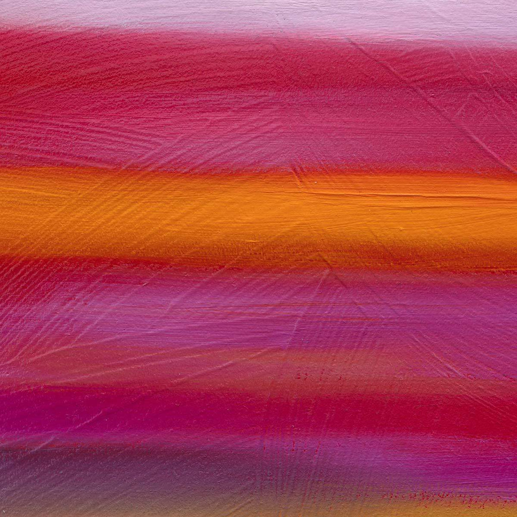 Streams of Pink - Original - SOLD by artist Mary Johnston - Wyecliffe Galleries