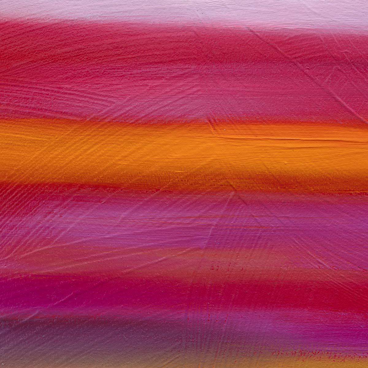 Streams of Pink - Original - SOLD by artist Mary Johnston - Wyecliffe Galleries