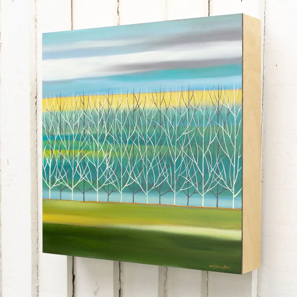 Subtle Colours - Original - SOLD by artist Mary Johnston - Wyecliffe Galleries