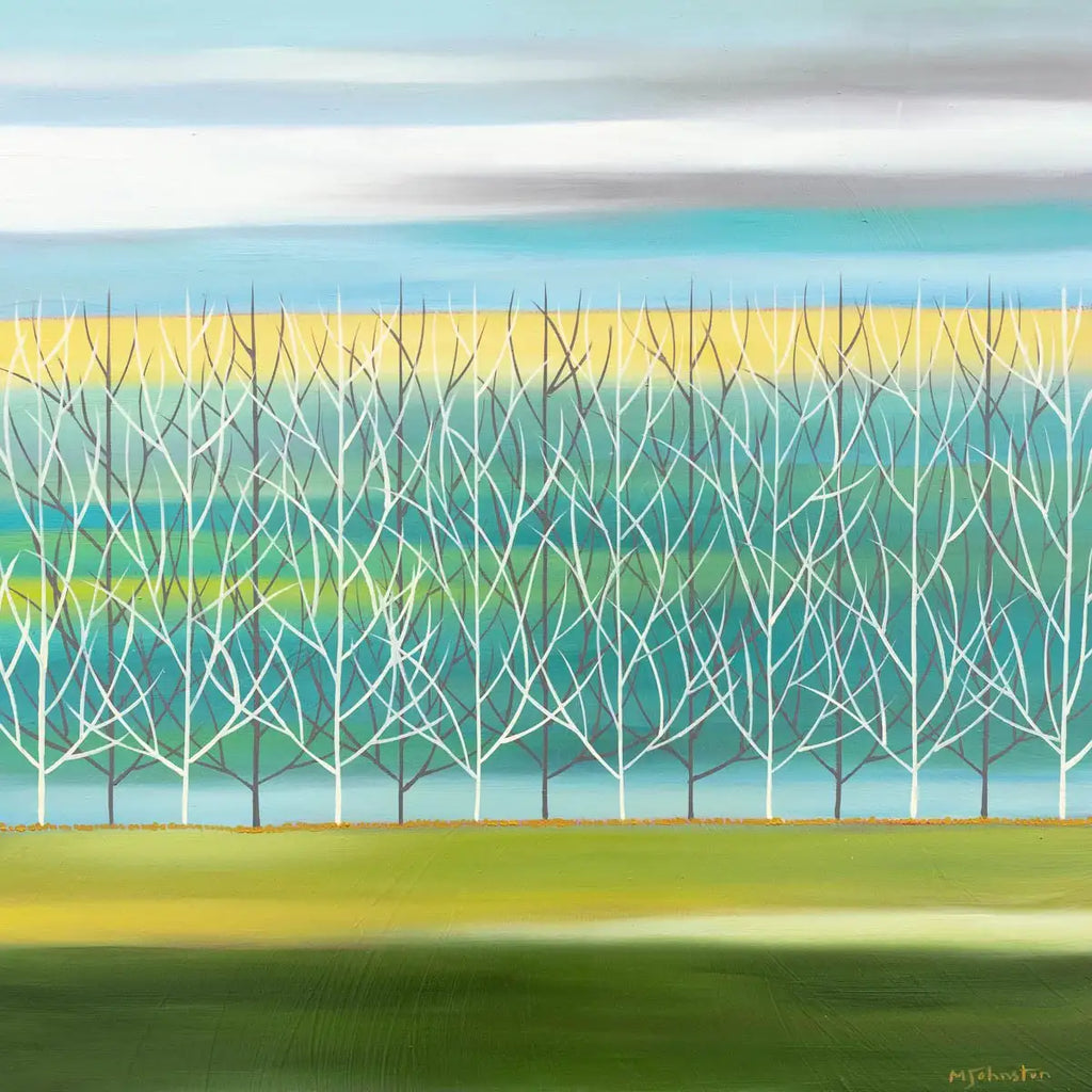 Subtle Colours - Original - SOLD by artist Mary Johnston - Wyecliffe Galleries