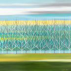 Subtle Colours - Original - SOLD by artist Mary Johnston - Wyecliffe Galleries