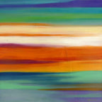 Watch The Sun Shine Through - Original - SOLD by artist Mary Johnston - Wyecliffe Galleries