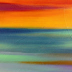 Watch The Sun Shine Through - Original - SOLD by artist Mary Johnston - Wyecliffe Galleries