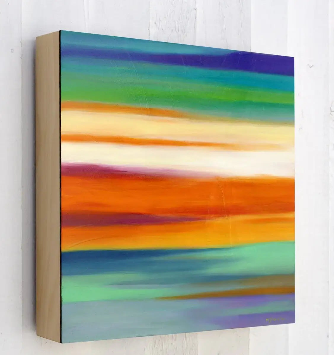 Watch The Sun Shine Through - Original - SOLD by artist Mary Johnston - Wyecliffe Galleries