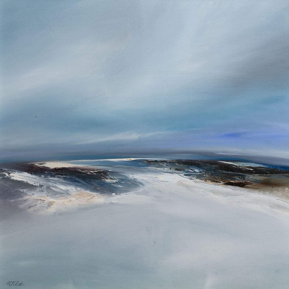 Drifting - Original - SOLD by artist Michael Claxton - Wyecliffe Galleries