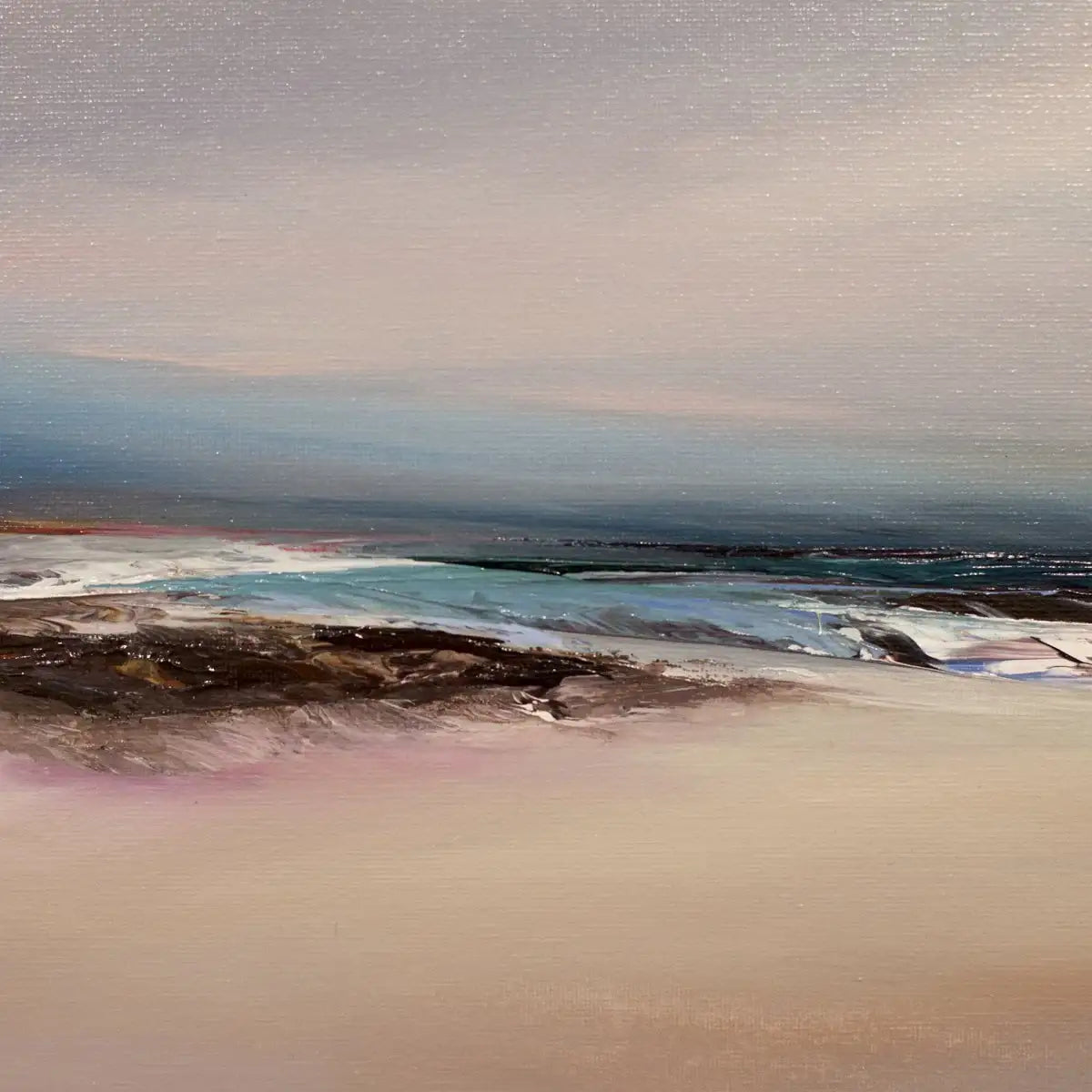 Edge of the Land - Original - SOLD by artist Michael Claxton - Wyecliffe Galleries