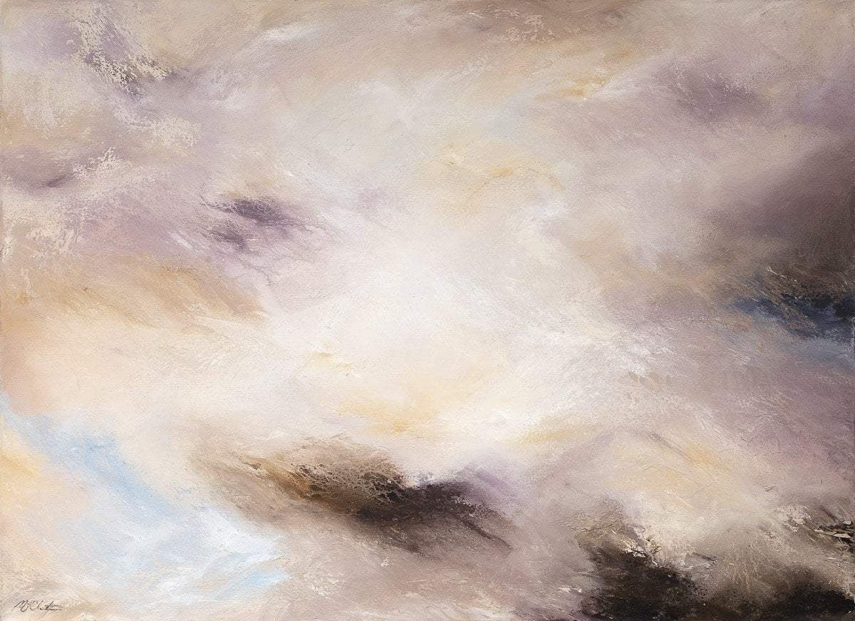 In the Haze - Original - SOLD by artist Michael Claxton - Wyecliffe Galleries