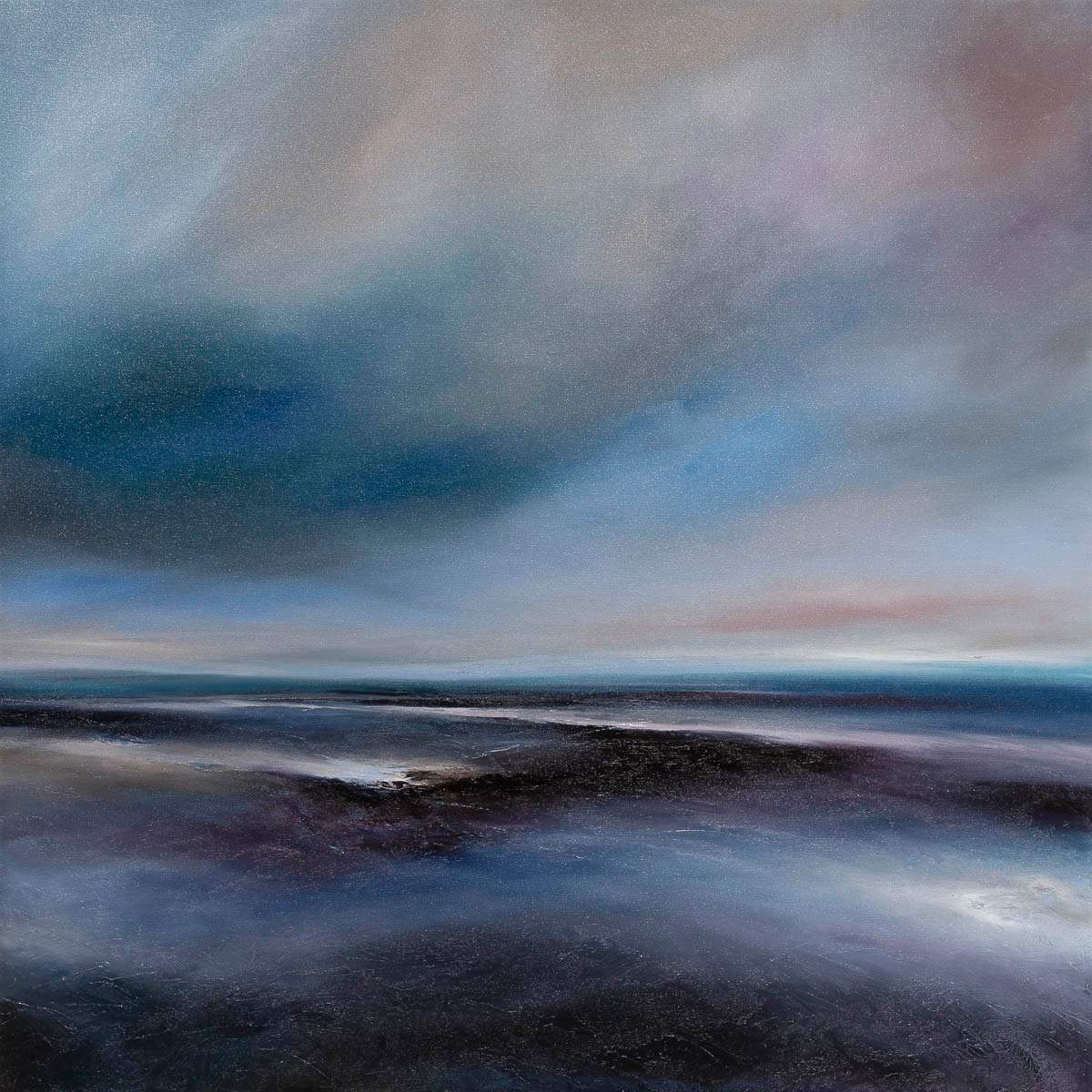 Mineral Mist - Original - SOLD by artist Michael Claxton - Wyecliffe Galleries