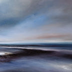 Mineral Mist - Original - SOLD by artist Michael Claxton - Wyecliffe Galleries