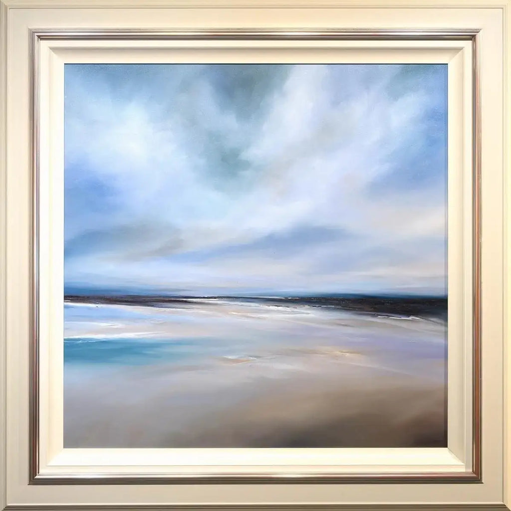 Nordic Sky - SOLD by artist Michael Claxton - Wyecliffe Galleries