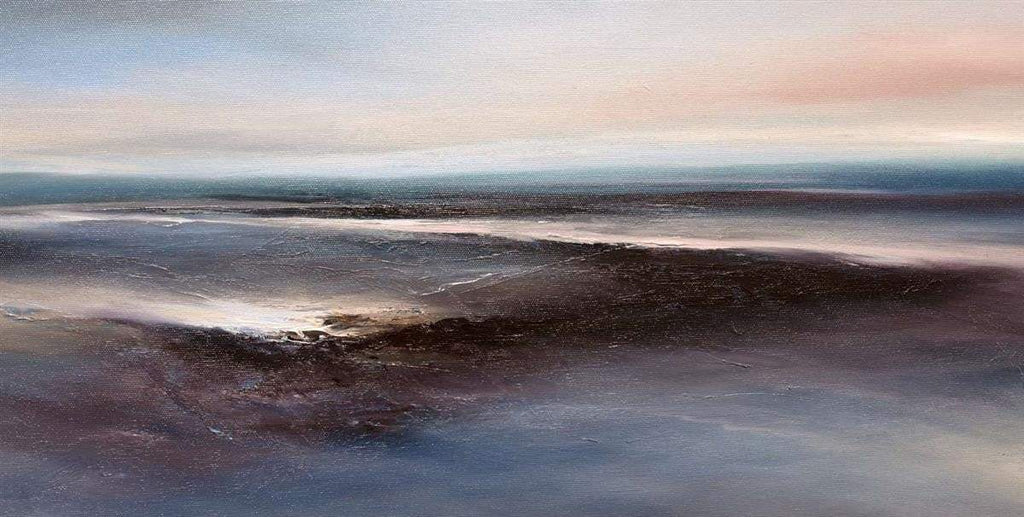 Nordic Sky - SOLD by artist Michael Claxton - Wyecliffe Galleries