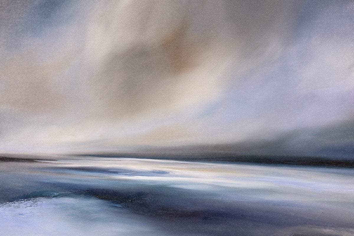 Where The Sea Meets The Sky - Original - SOLD by artist Michael Claxton - Wyecliffe Galleries