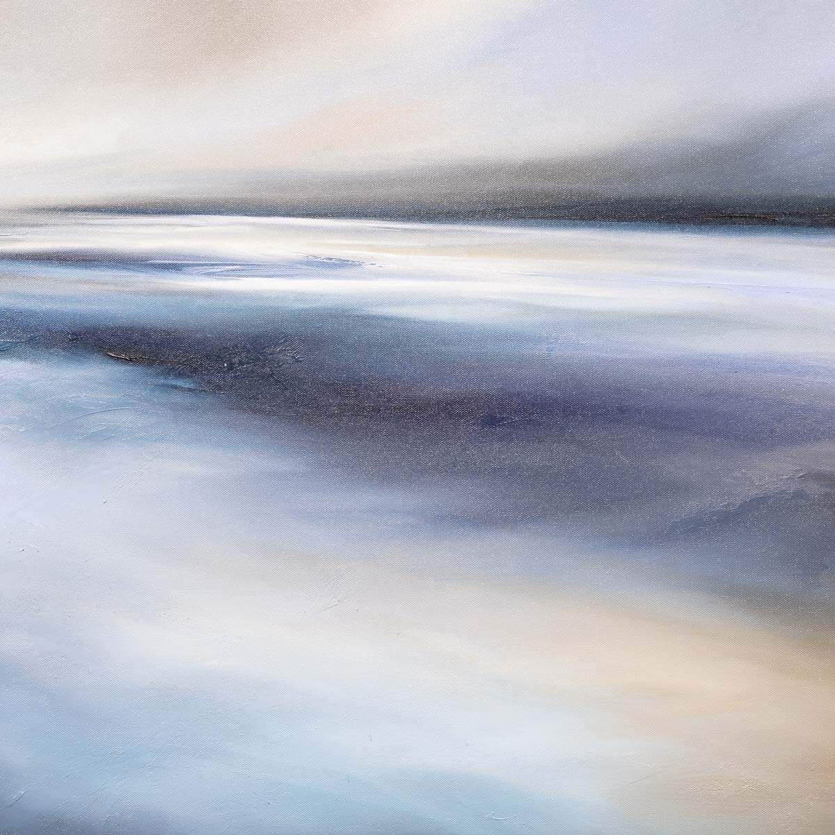 Where The Sea Meets The Sky - Original - SOLD by artist Michael Claxton - Wyecliffe Galleries