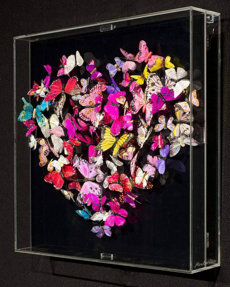 Aglais Lirtical - Original - SOLD by artist Michael Olsen - Wyecliffe Galleries