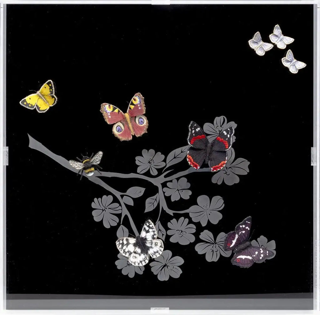 British Meadow - Original - SOLD by artist Michael Olsen - Wyecliffe Galleries