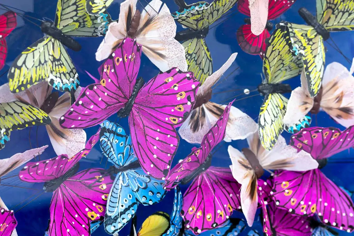 Electric Blue - Original - SOLD by artist Michael Olsen - Wyecliffe Galleries