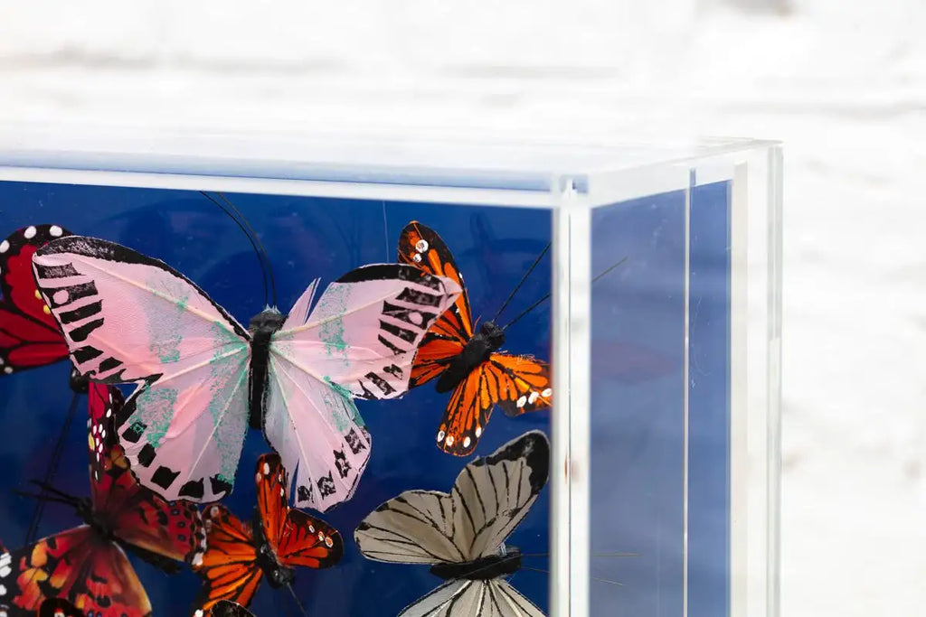 Electric Blue - Original - SOLD by artist Michael Olsen - Wyecliffe Galleries