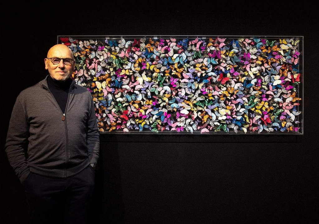 Flutter - Original - SOLD by artist Michael Olsen - Wyecliffe Galleries