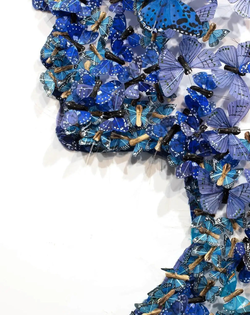 L'Homme Bleu - Original - SOLD by artist Michael Olsen - Wyecliffe Galleries