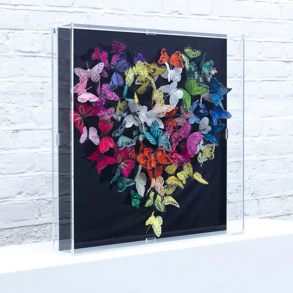 Love at 1st Flight - Original - SOLD by artist Michael Olsen - Wyecliffe Galleries