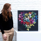 Love at 1st Flight - Original - SOLD by artist Michael Olsen - Wyecliffe Galleries