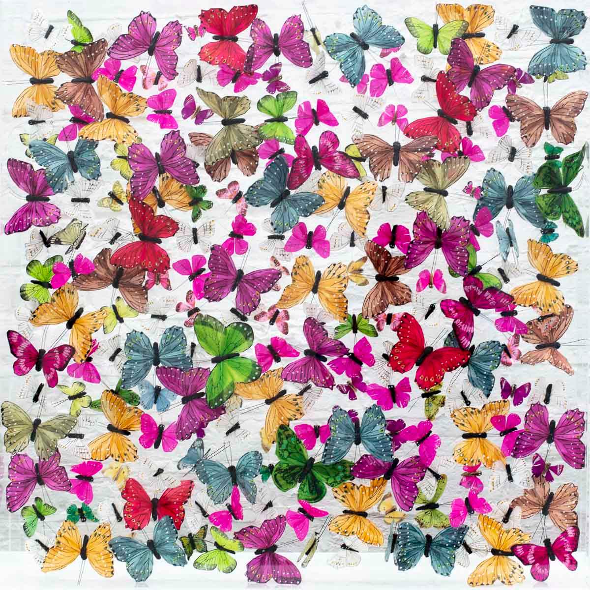 Marsh Fritillary II - Original - SOLD by artist Michael Olsen - Wyecliffe Galleries