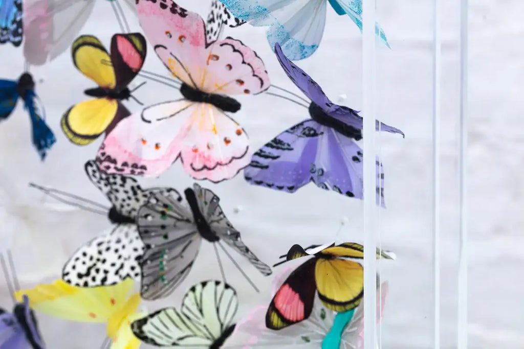 Pastel Riot - Original - SOLD by artist Michael Olsen - Wyecliffe Galleries