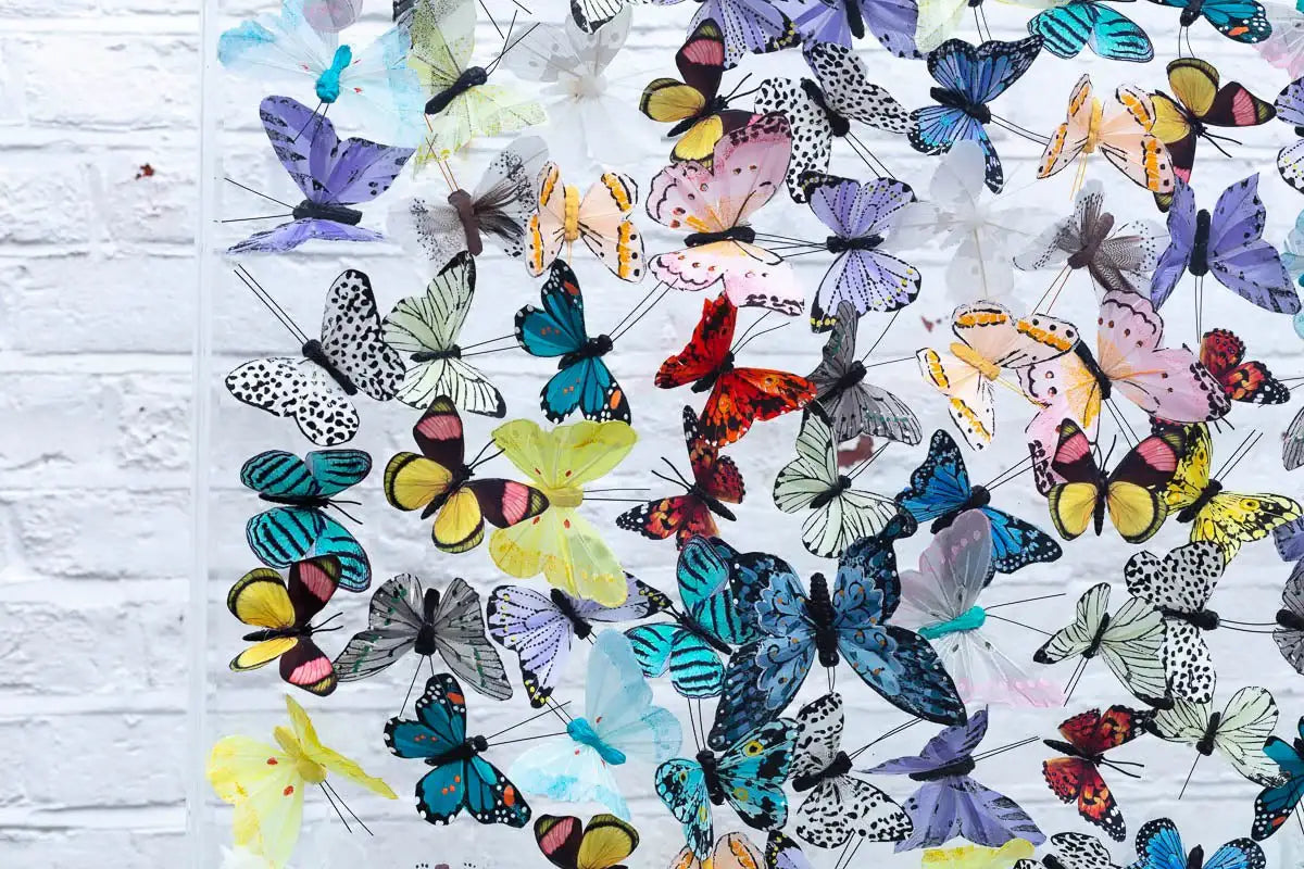 Pastel Riot - Original - SOLD by artist Michael Olsen - Wyecliffe Galleries