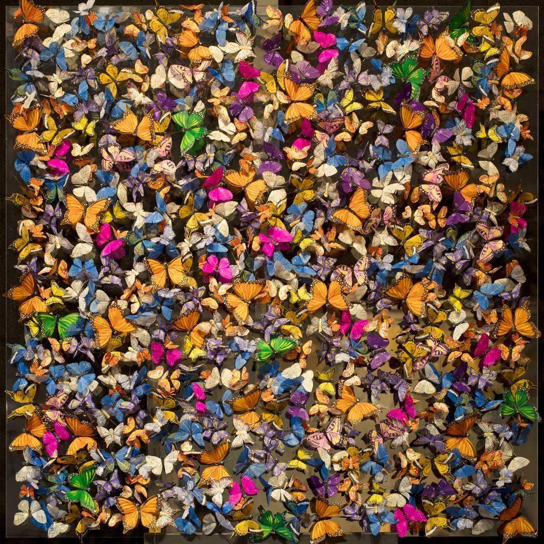 Pieris Brassicae - Original - SOLD by artist Michael Olsen - Wyecliffe Galleries