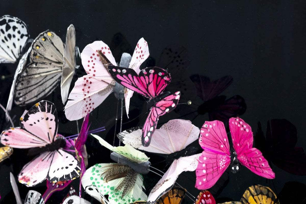 Shiny Blackwing - Original - SOLD by artist Michael Olsen - Wyecliffe Galleries