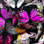 Shiny Blackwing - Original - SOLD by artist Michael Olsen - Wyecliffe Galleries