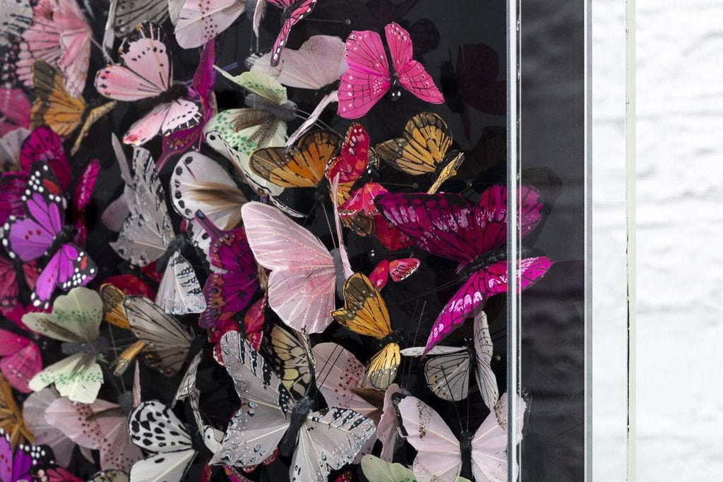 Shiny Blackwing - Original - SOLD by artist Michael Olsen - Wyecliffe Galleries