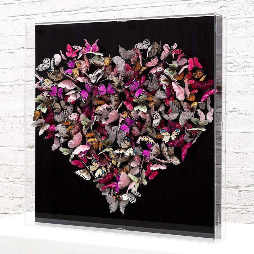 Shiny Blackwing - Original - SOLD by artist Michael Olsen - Wyecliffe Galleries