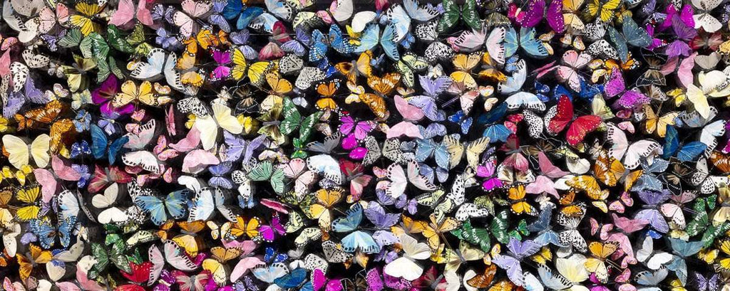 Flutter - Original - SOLD by artist Michael Olsen - Wyecliffe Galleries