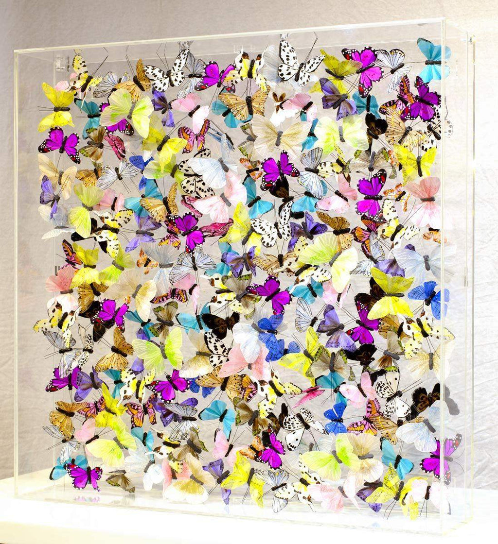 Wall II - Original - SOLD by artist Michael Olsen - Wyecliffe Galleries