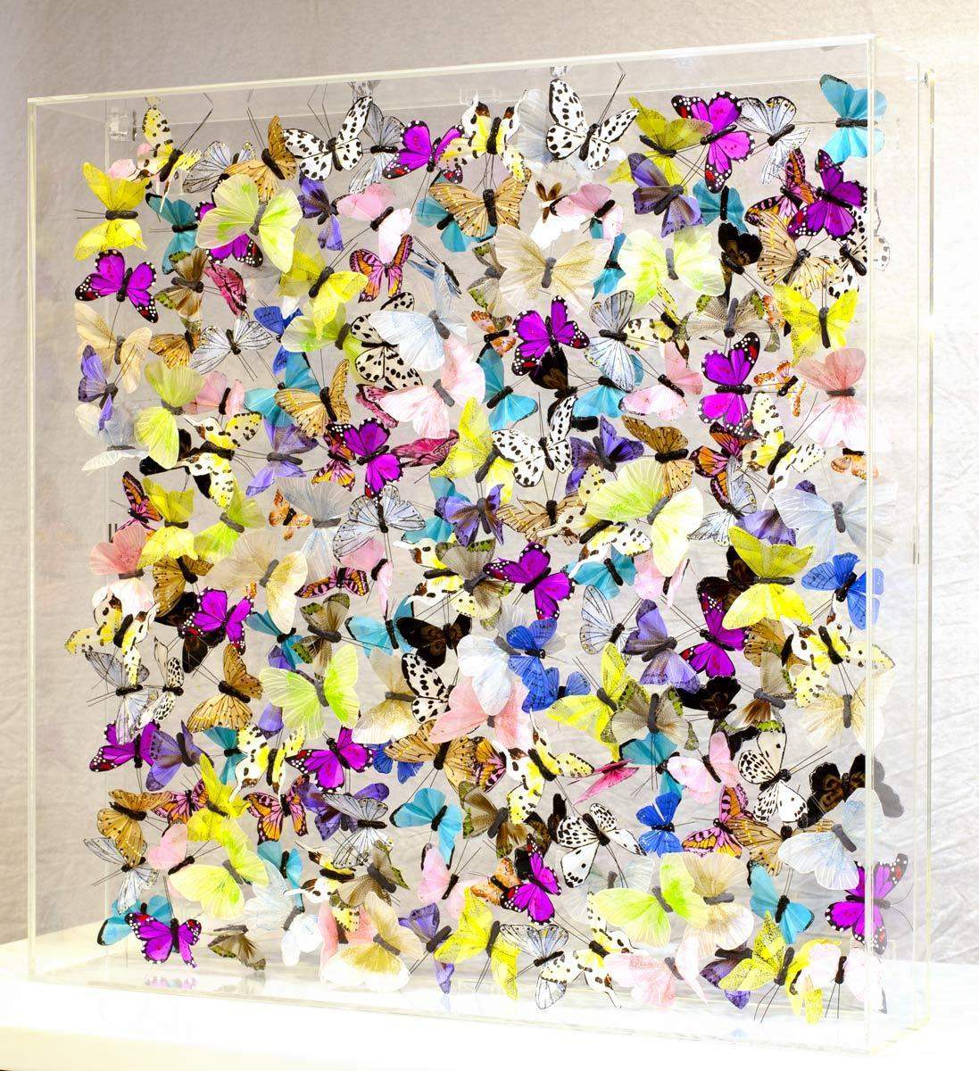 Wall II - Original - SOLD by artist Michael Olsen - Wyecliffe Galleries