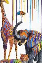 A Little Help from My Friends - Edition by artist Michael Summers - Wyecliffe Galleries